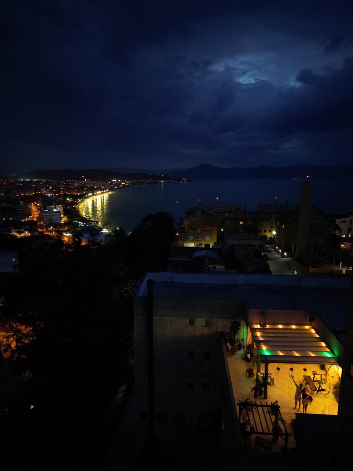 شقة Jurere Cobertura 400M Do Mar Vista Linda Florianópolis المظهر الخارجي الصورة