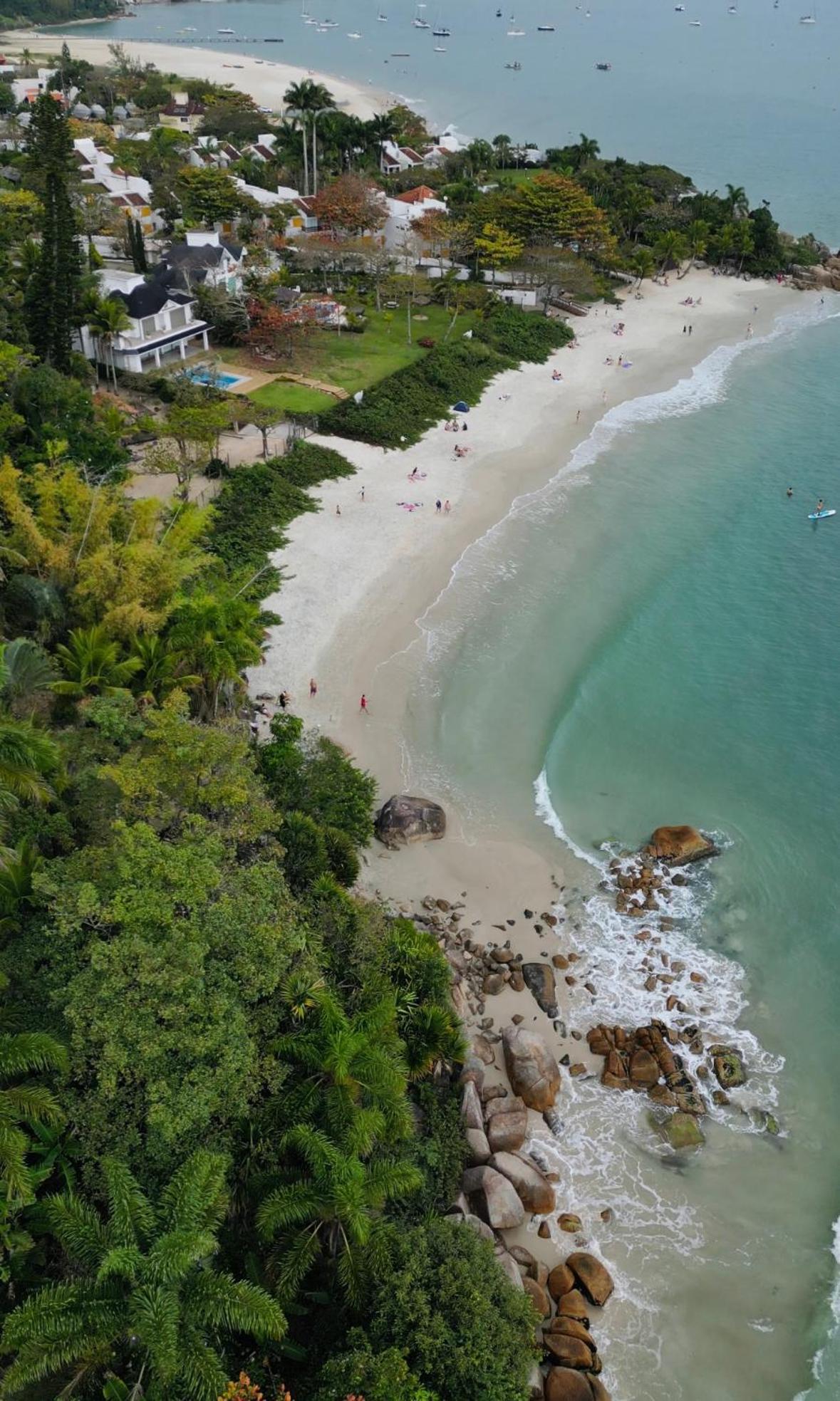 شقة Jurere Cobertura 400M Do Mar Vista Linda Florianópolis المظهر الخارجي الصورة