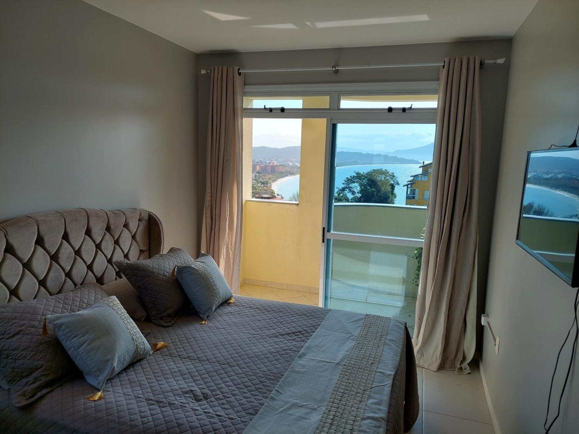 شقة Jurere Cobertura 400M Do Mar Vista Linda Florianópolis المظهر الخارجي الصورة