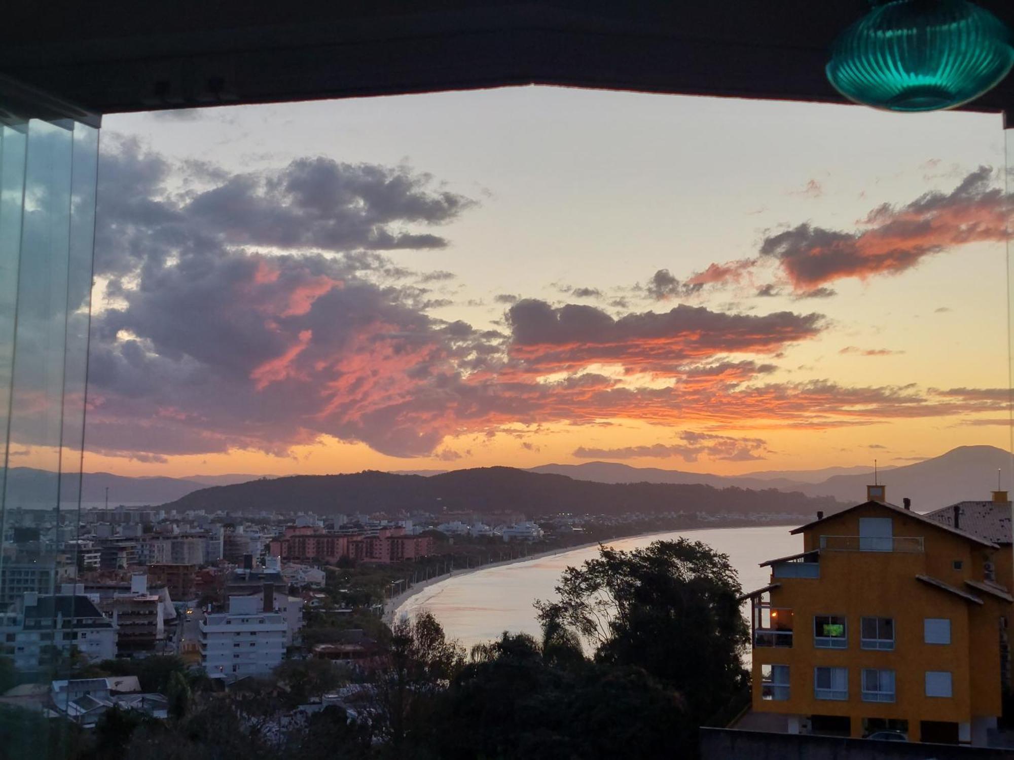شقة Jurere Cobertura 400M Do Mar Vista Linda Florianópolis المظهر الخارجي الصورة