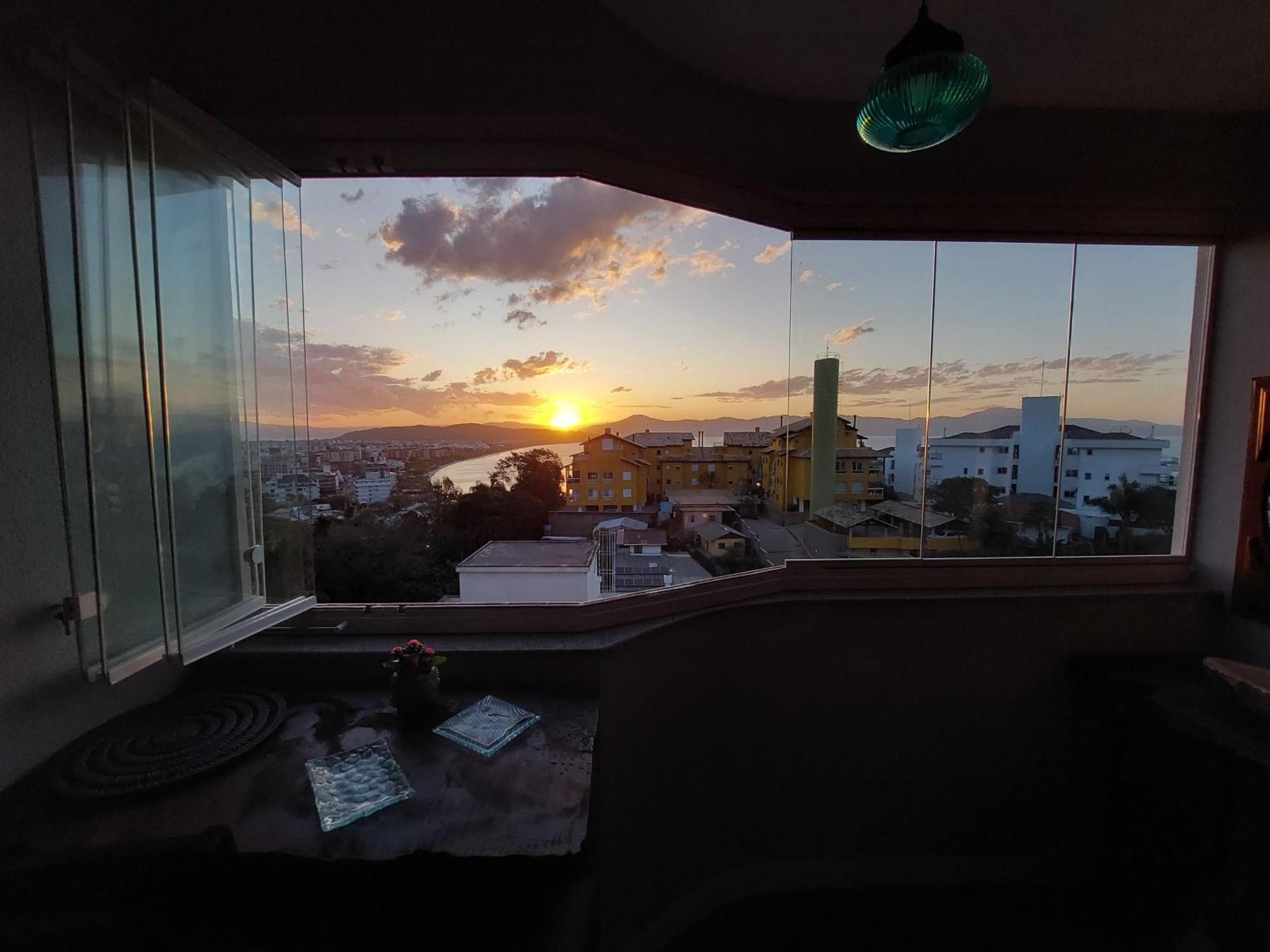 شقة Jurere Cobertura 400M Do Mar Vista Linda Florianópolis المظهر الخارجي الصورة