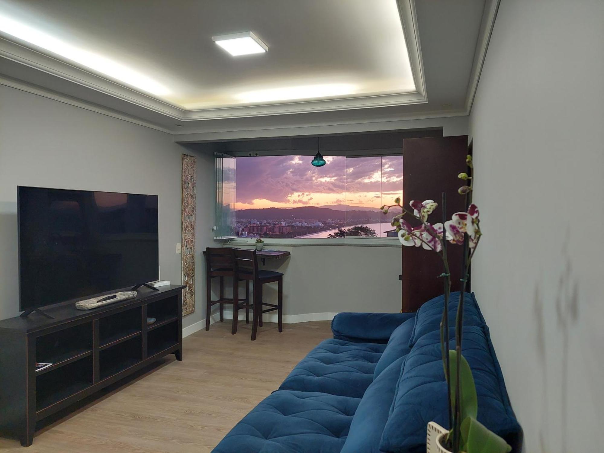 شقة Jurere Cobertura 400M Do Mar Vista Linda Florianópolis المظهر الخارجي الصورة